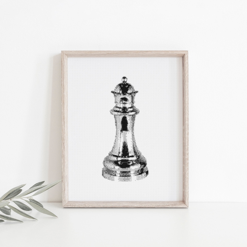 Chess Patterns Cross Stitch - Etsy