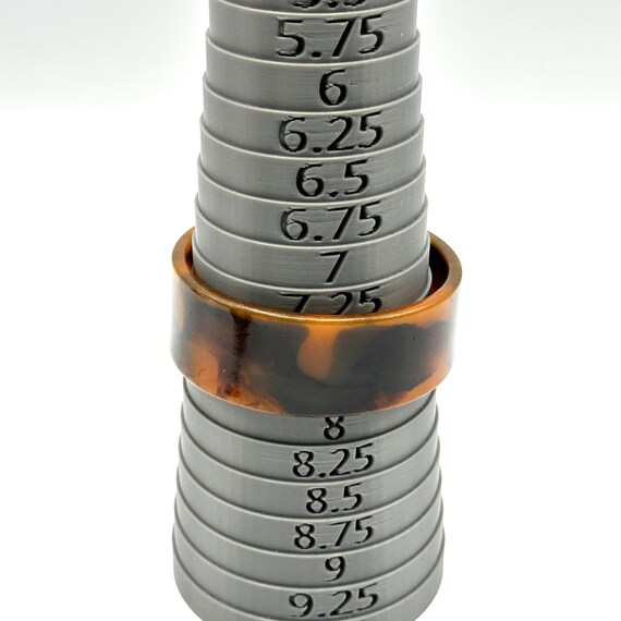 Vintage Tortoiseshell Bangle Set — Size 7 1/2 — F… - image 5