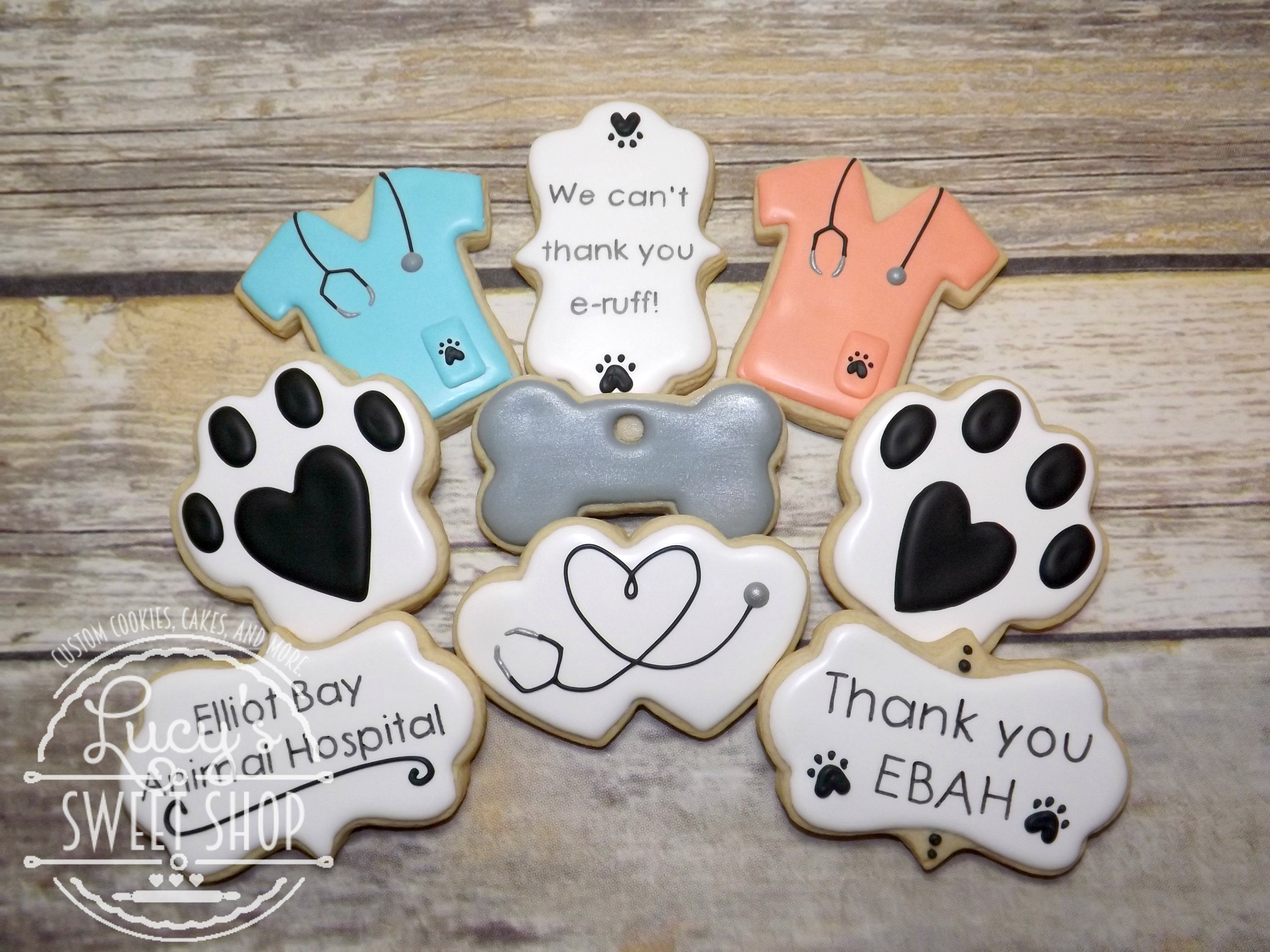 Vet Cookies Veterinarian Cookies Vet School Cookies Etsy