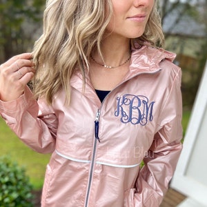 Rose gold cheap windbreaker