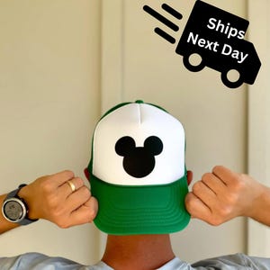 Men's Disney Hay, Mickey Mouse Trucker Hat, Disney  Boys Mickey Mouse Hat