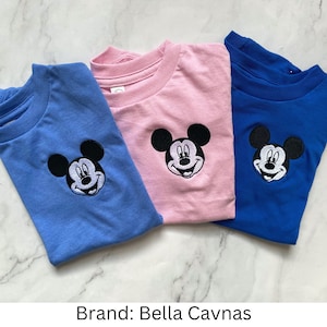 Toddler Vintage Mickey Mouse Shirt, kids Disney Short Sleeve Shirt, Matching Sibling Disney shirts