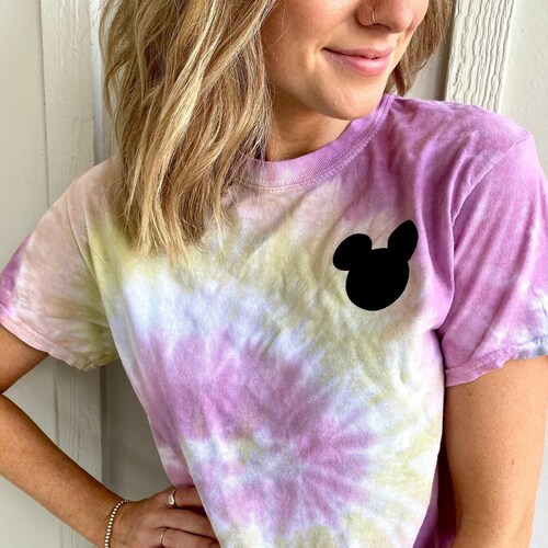 Disney Tie Dye Shirt Retro Mickey Mouse 