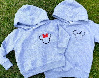 Mickey and Minnie Mouse Disney Toddler Boy and Girl Sweatshirt Hoodies