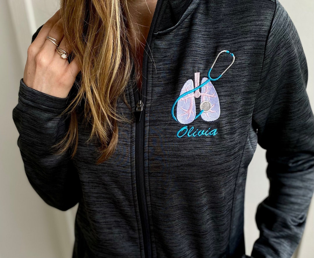 Respiratory Therapist Jacket, RRT Personalized Jacket, RRT BSRT Doctor