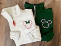Christmas Mickey and Minnie Matching Couple Quarter Zip Sweatshirt Disney mom and dad, husband wife, Custom Disney Family Vacation Pullover