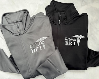 Physical Therapist Jacket for Women, Credentials Healthcare