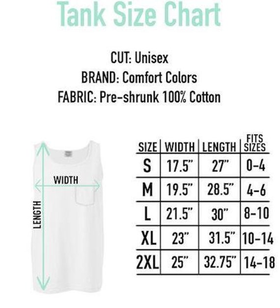 Monogram Comfort Colors Pocket Tank Top Watermelon Etsy
