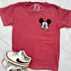 Kids Vintage Disney Shirts, Youth Mickey Mouse Comfort Colors Shirts, Brother Sister Disney Shirts, Matching Family Shirt
