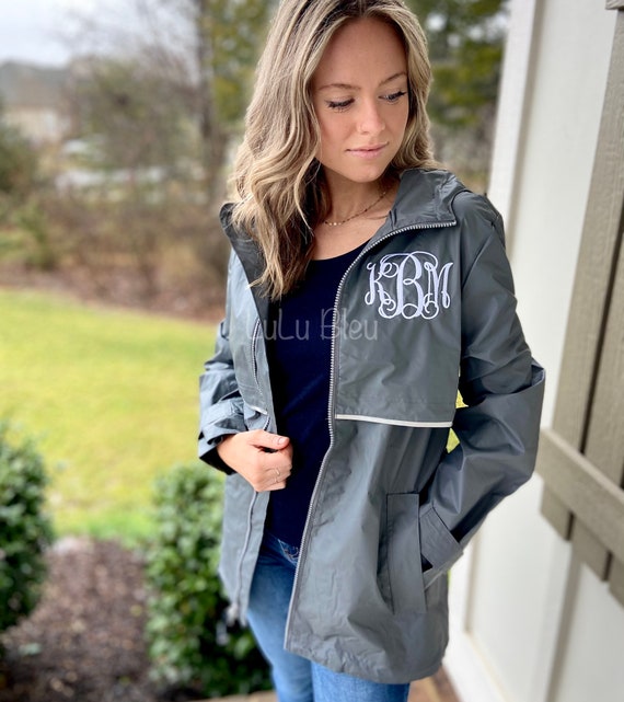 Monogrammed Rain Coats  Personalize Your Rain Jacket