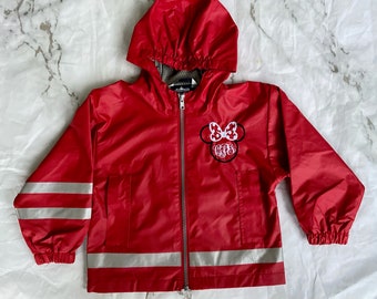 Kleinkind Mädchen Minnie Maus Disney Regenjacke von Charles Rivers