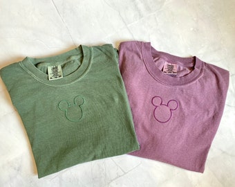 Simple Mickey Mouse Disney Shirt, Comfort Colors Disney Shirt, Vintage Disney