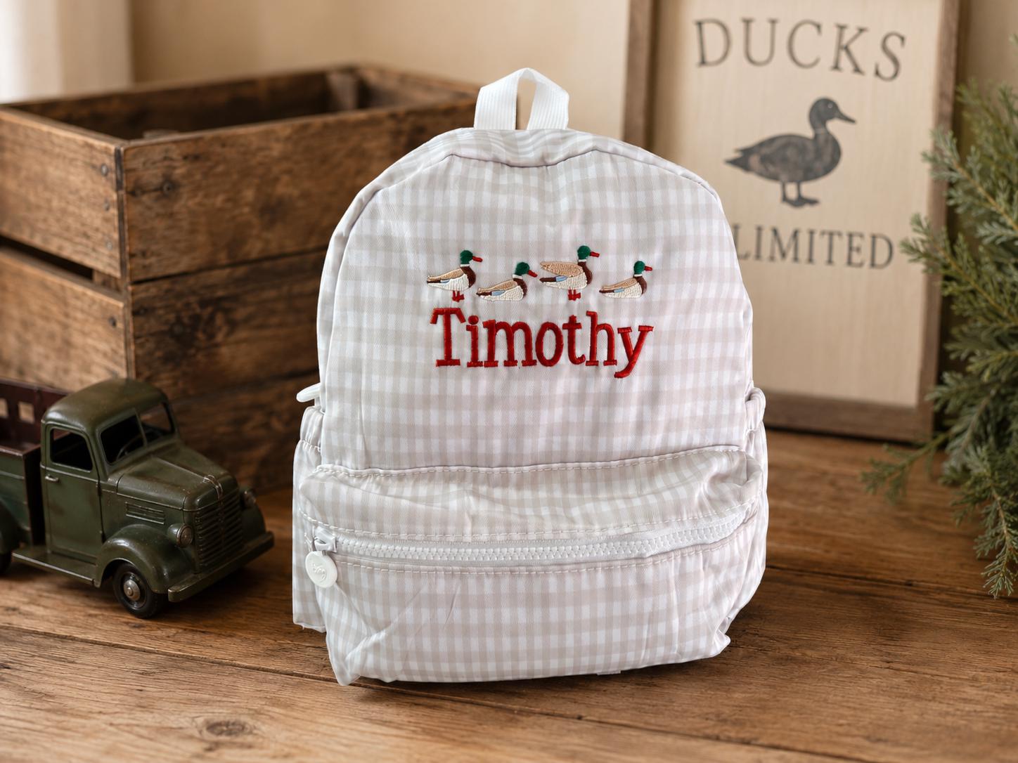 Duck Backpack - Etsy