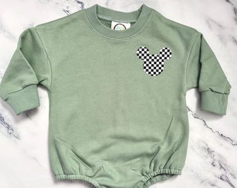 XS / Small 60s / 70s Mickey Mouse Short Sleeve Sweatshirt