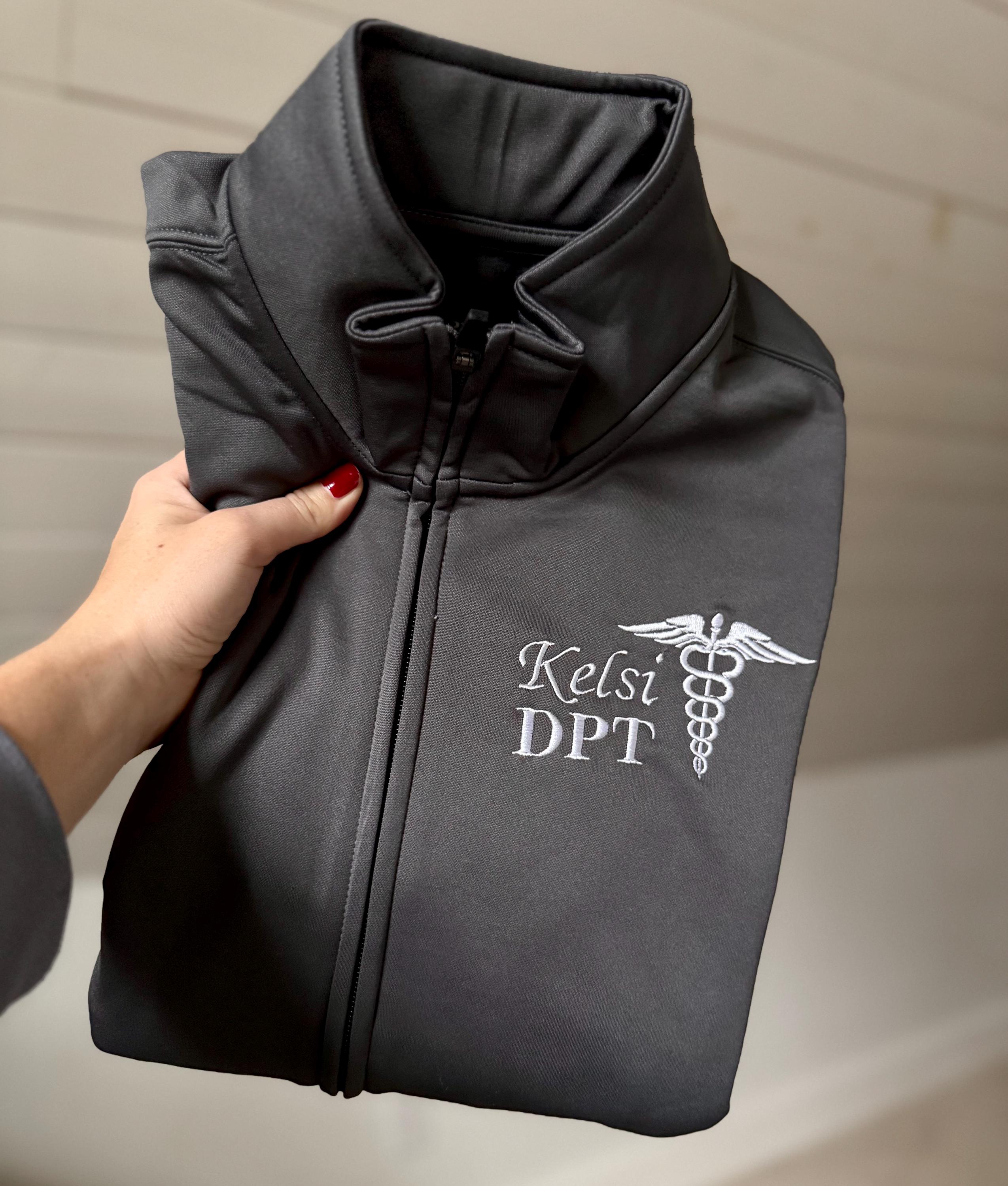 Physical Therapist Jacket for Women, Credentials Healthcare