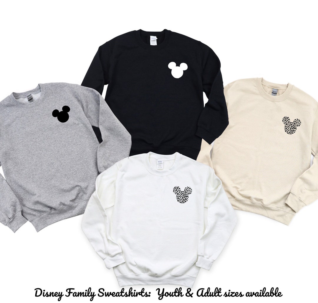 Disney Matching Family Sweatshirts, Mickey Mouse Family Disney