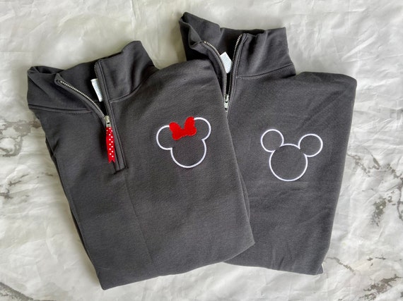 Sudadera Mickey y Minnie Only SV Disney rojo para mujer