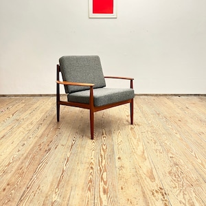Teak armchair or easy chair by Grete Jalk for France & Son, Mid Century Modern Danish Design, 1950er