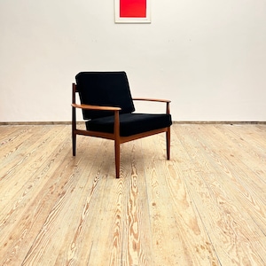 Teak armchair or easy chair by Grete Jalk for France & Son, Mid Century Modern Danish Design, 1950er