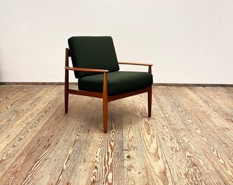 Teak Lounge Armchair by Grete Jalk for France & Son, Danish Mid Century Design Lounge Easy Chair, 1950er