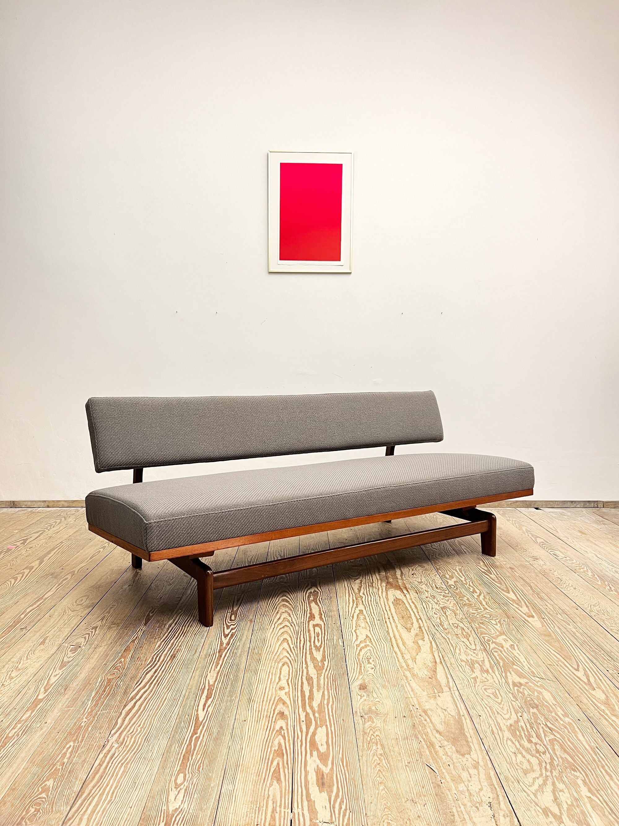 Mid century 2024 wood daybed