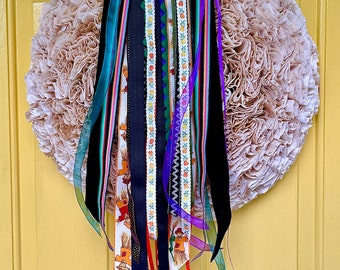 Coffee Filter Wreath