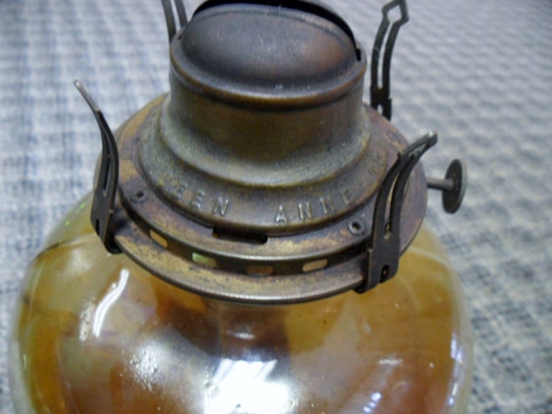 Antique Queen Anne No. 2 Oil Lamp 1920s Etsy