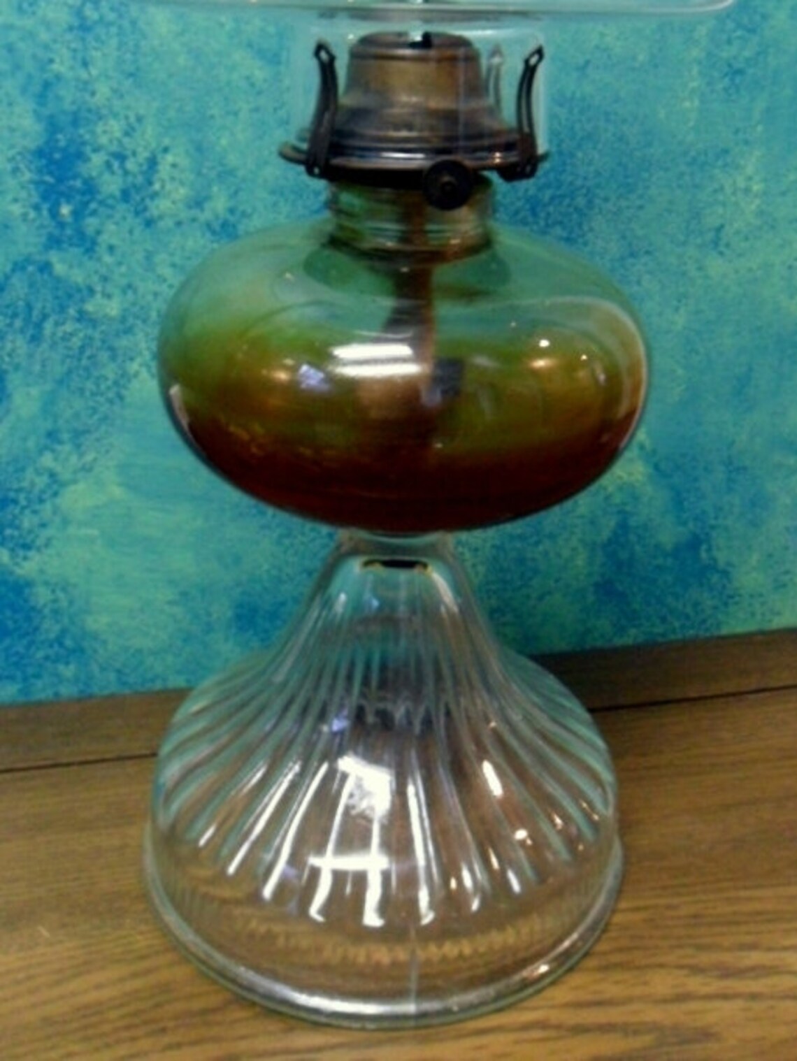 Antique Queen Anne No. 2 Oil Lamp 1920s Etsy