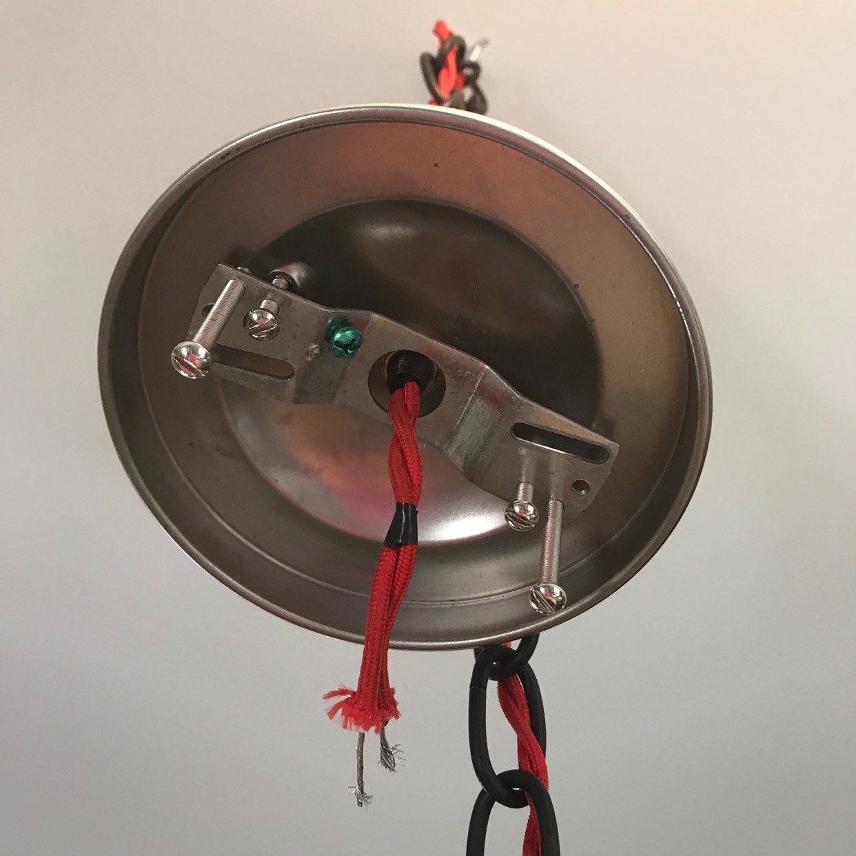 Mid Century Vintage Oil Funnel Lamp 1950s Etsy