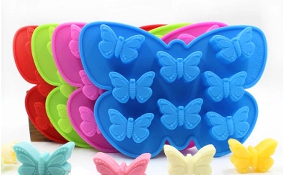 Stouge 2 Pcs Butterfly Mold Silicone Butterfly Shape Butterfly Ice Cub —  CHIMIYA