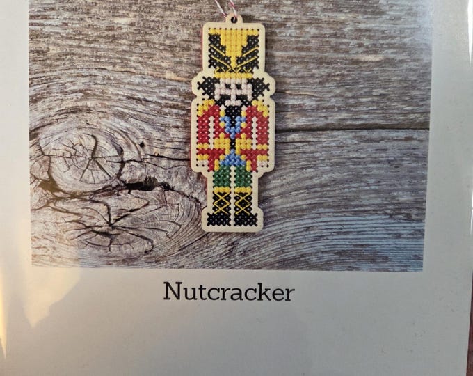 Canadian Stitchery Nutcracker Cross Stitch Kit. FREE SHIPPING. New Condition.