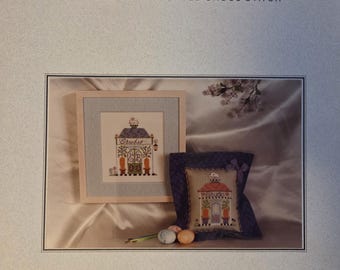 Erica Michaels Easter Studios Cross Stitch Pattern. Free Shipping. Used Condition.