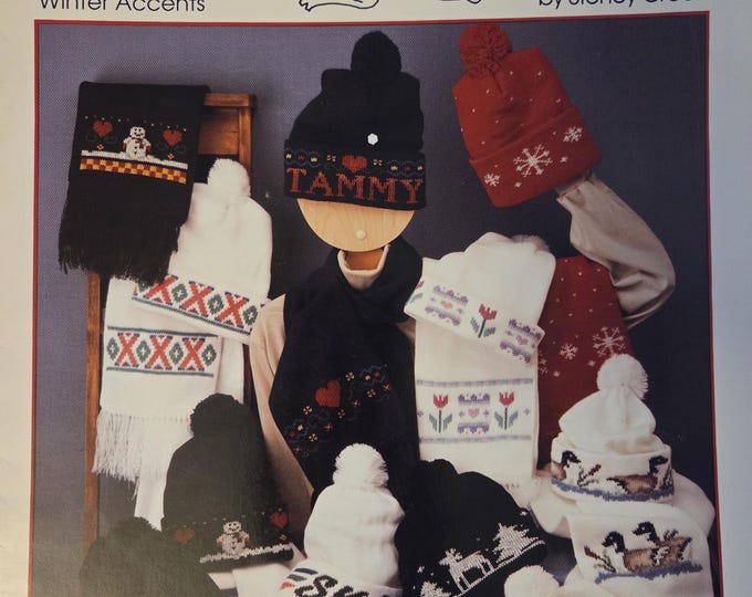 Stoney Creek Winter Accents Duplicate Stitch Pattern. Free SHIPPING. Used Condition.