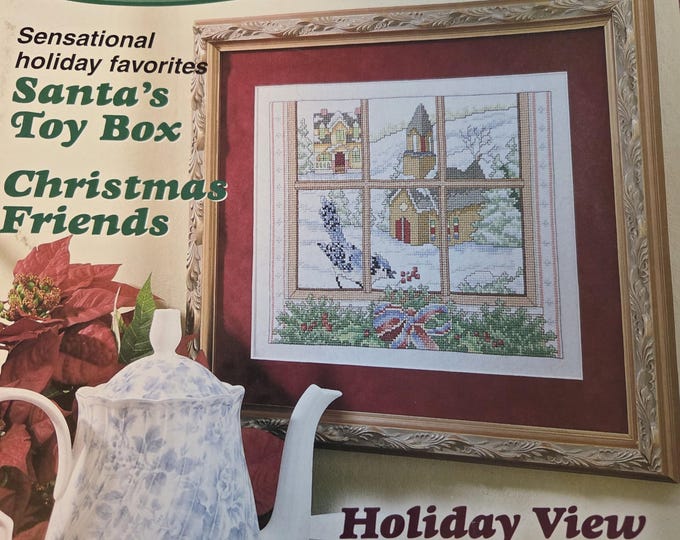 Crazy for Cross Stitch Magazine Jan 2001. FREE SHIPPING. Older Condition.