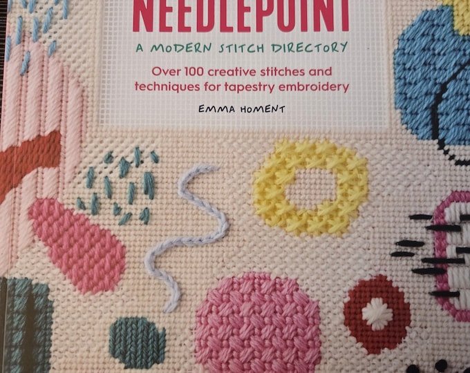 Needlepoint A Modern Stitch Directory Pattern Book. Estate Preowned Like New. FREE SHIPPING.