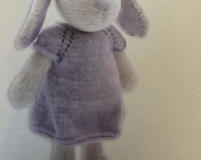 Chloe Rabbit Knitting Kit. New Condition. FREE SHIPPING.