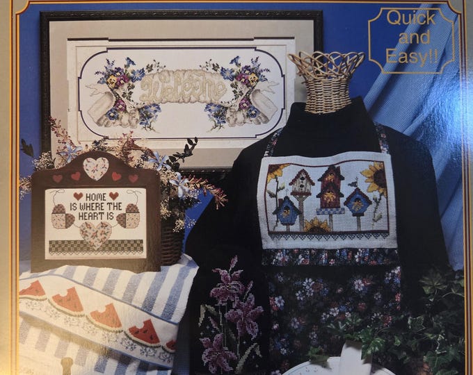 Stoney Creek Home Stitching Cross Stitch Pattern. Free SHIPPING. Used Condition.