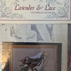 Lavender & Lace The First Angel of Light Cross Stitch Pattern. Good Condition. Free Shipping.