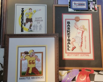 Vintage Stoney Creek -  Cross Stitch Pattern Book - Sportstacular Stitches.