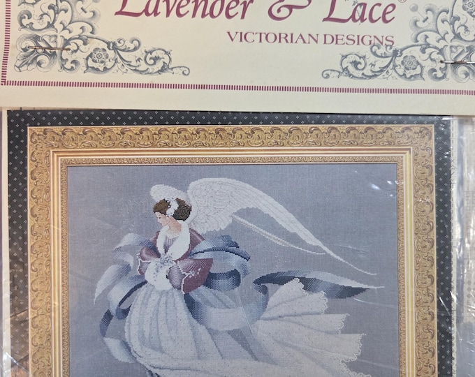 Lavender & Lace Angel of Winter Cross Stitch Pattern. Good Condition. Free Shipping.