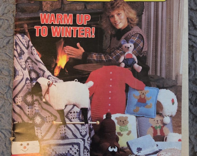 Annie's Pattern Club Number 42 Dec Jan 1987. FREE SHIPPING. Older Used Condition. Includes Pattern Insert.