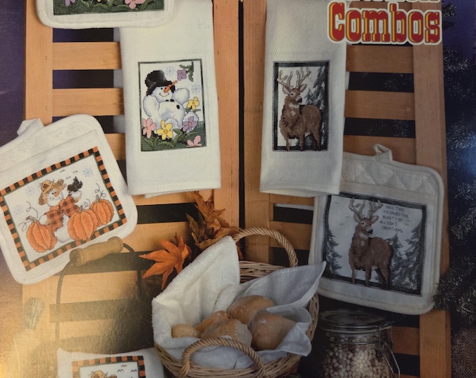 Stoney Creek More Kitchen Combos Cross Stitch Pattern. Free SHIPPING. Used Condition.