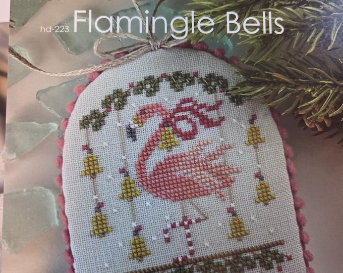 Hands on Designs Flamingle Bells Cross Stitch Pattern. Free Shipping. Good Condition.