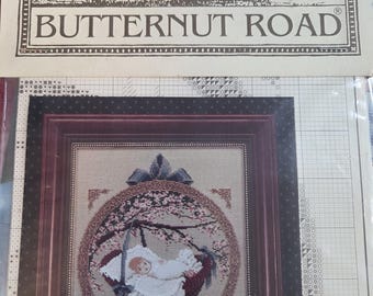 Butternut Road New Baby Cross Stitch Pattern. Good Condition. Free Shipping.