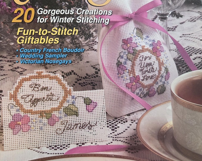Simply Cross Stitch Magazine Jan - Feb 1992 Number 3. FREE SHIPPING. Older Condition