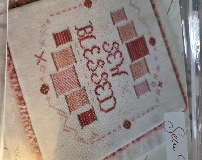 October House Sew Blessed Stitch Pattern. FREE SHIPPING. Good Condition