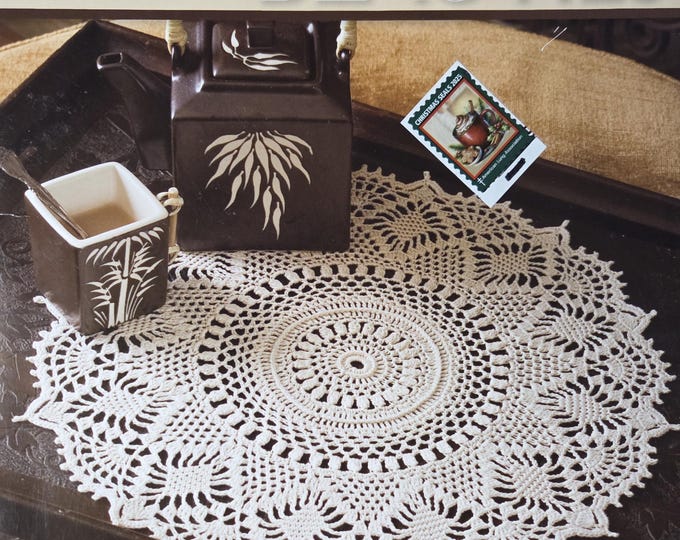 Leisure Arts Stella Beauties Crochet Doilies Pattern. FREE Shipping. Preowned Used Condition.