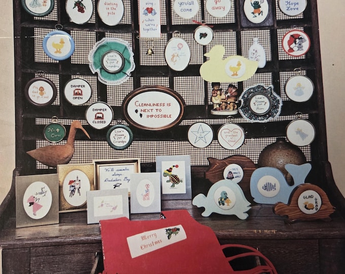 Many More Minis Cross Stitch Pattern. FREE SHIPPING. Preowned Used Older Condition.
