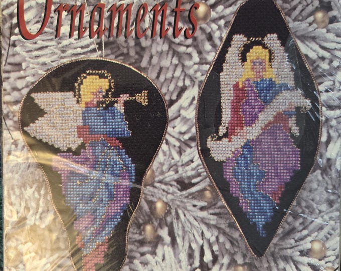Designs for the Needle Angels Old World Ornaments Counted Cross Stitch Kit. FREE SHIPPING. Good Condition.