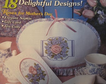 Cross Stitch Magazine Apr/May 1993. FREE SHIPPING. Used Condition